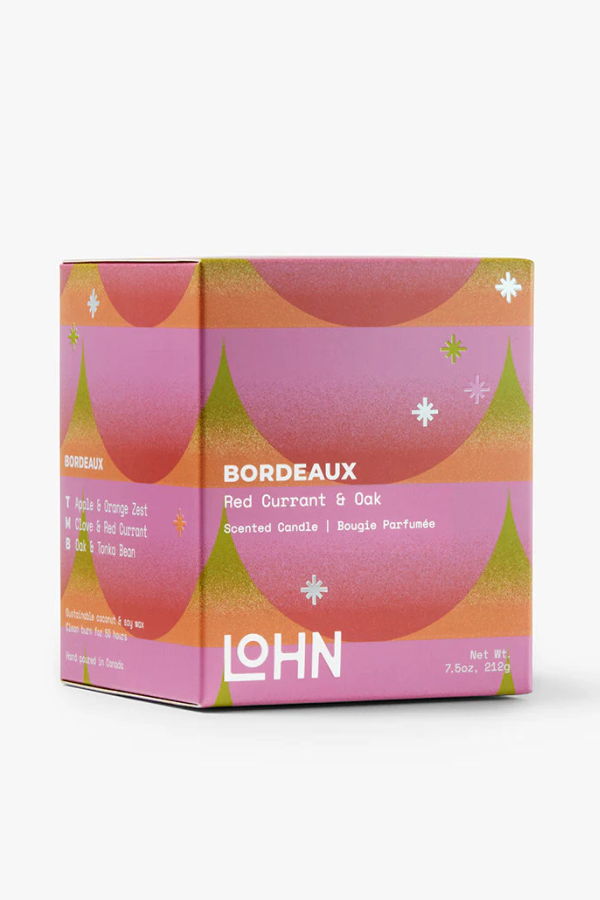 LOHN Bordeux Candle - Red Currant & Oak