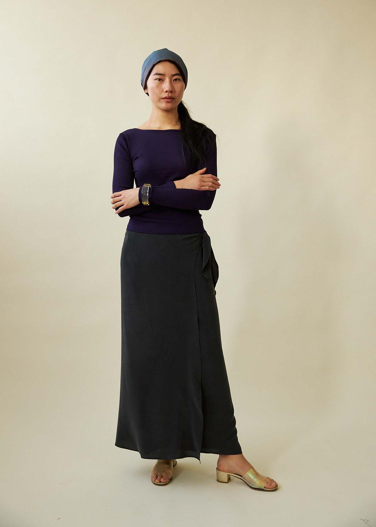 Penny Sage Ballerine Long Sleeve Top - Image 2 of 7