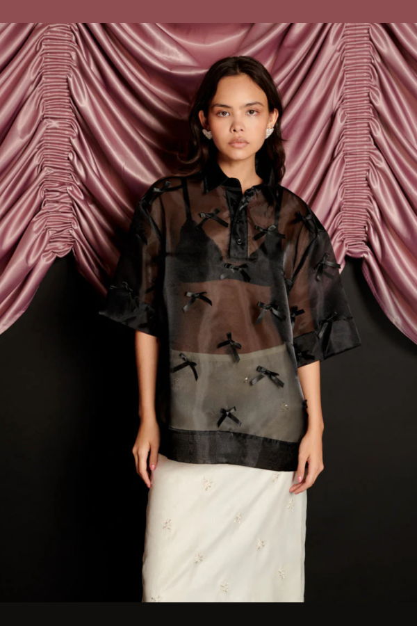 LADYBIRD Blaise Bows Polo - Black