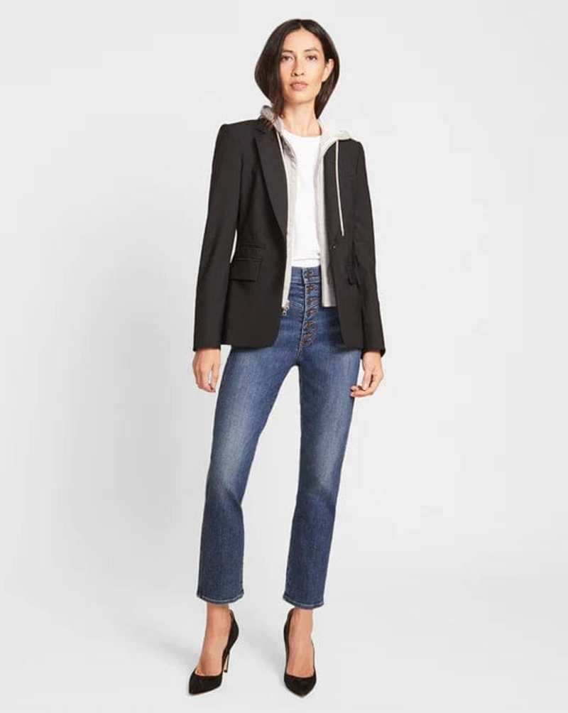 Veronica Beard French Terry Hoodie Dickey