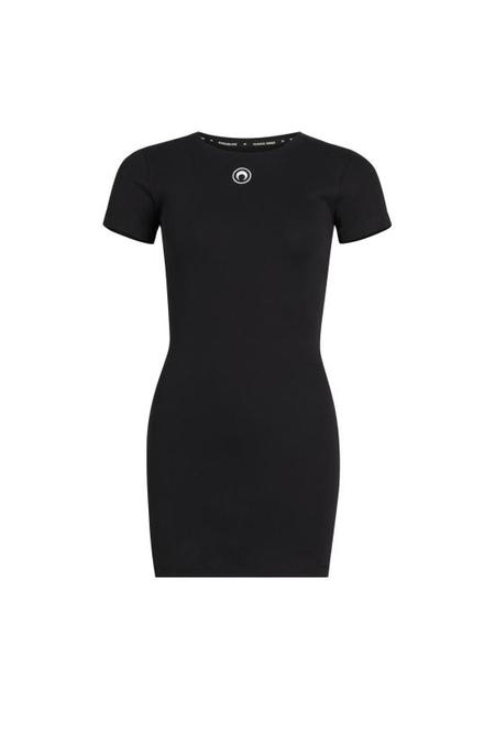 MARINE SERRE Organic Cotton Tennis Court Dress - White | Garmentory