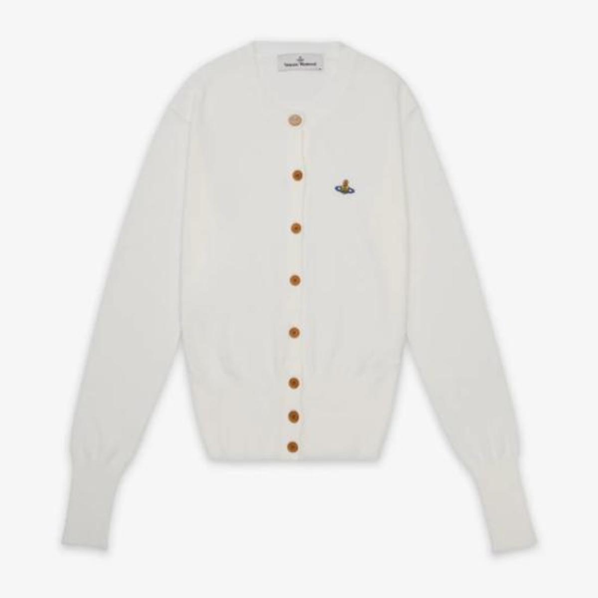 Vivienne Westwood Cardigan - White - Image 1 of 5