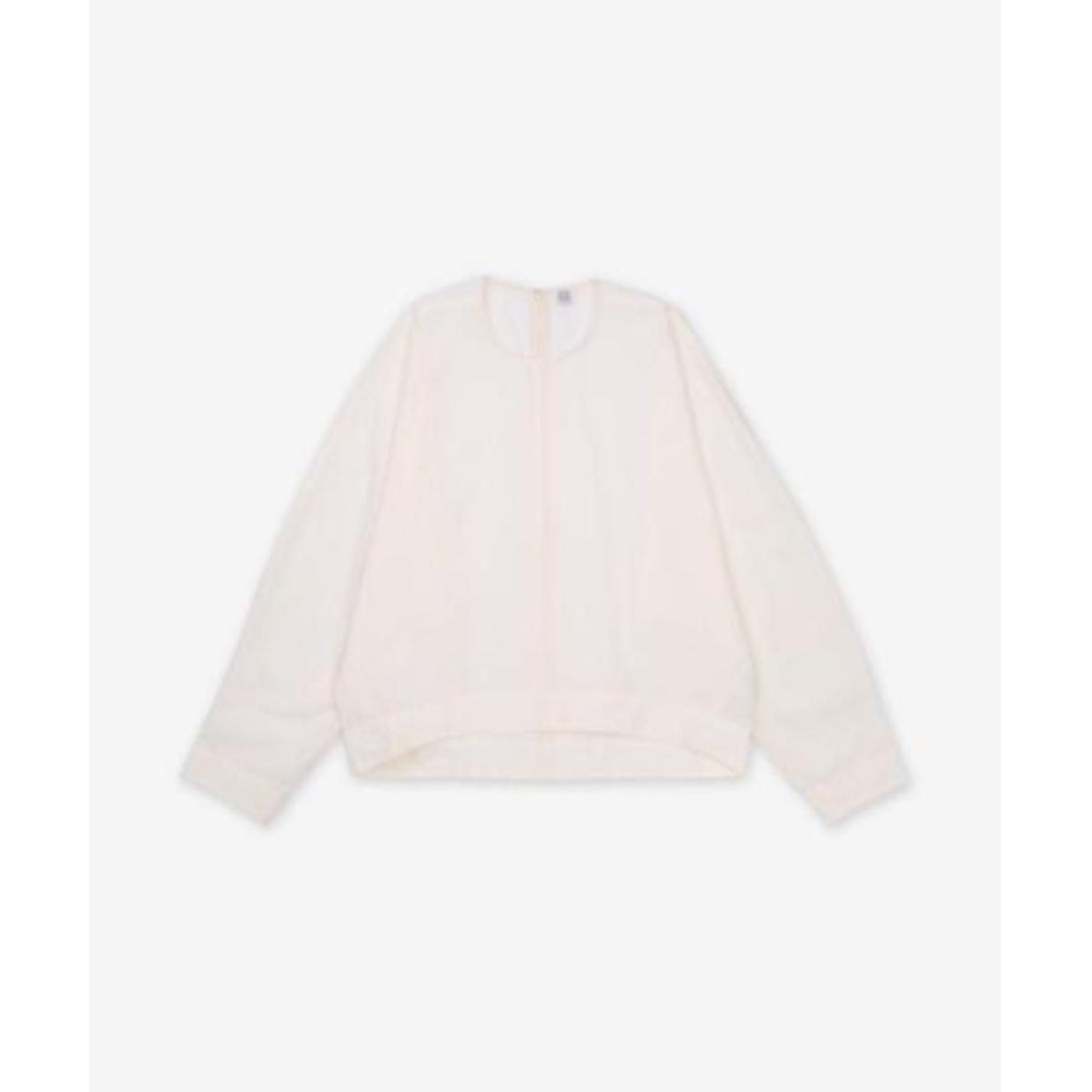 Totême Tunic Top - Ivory - Image 1 of 6