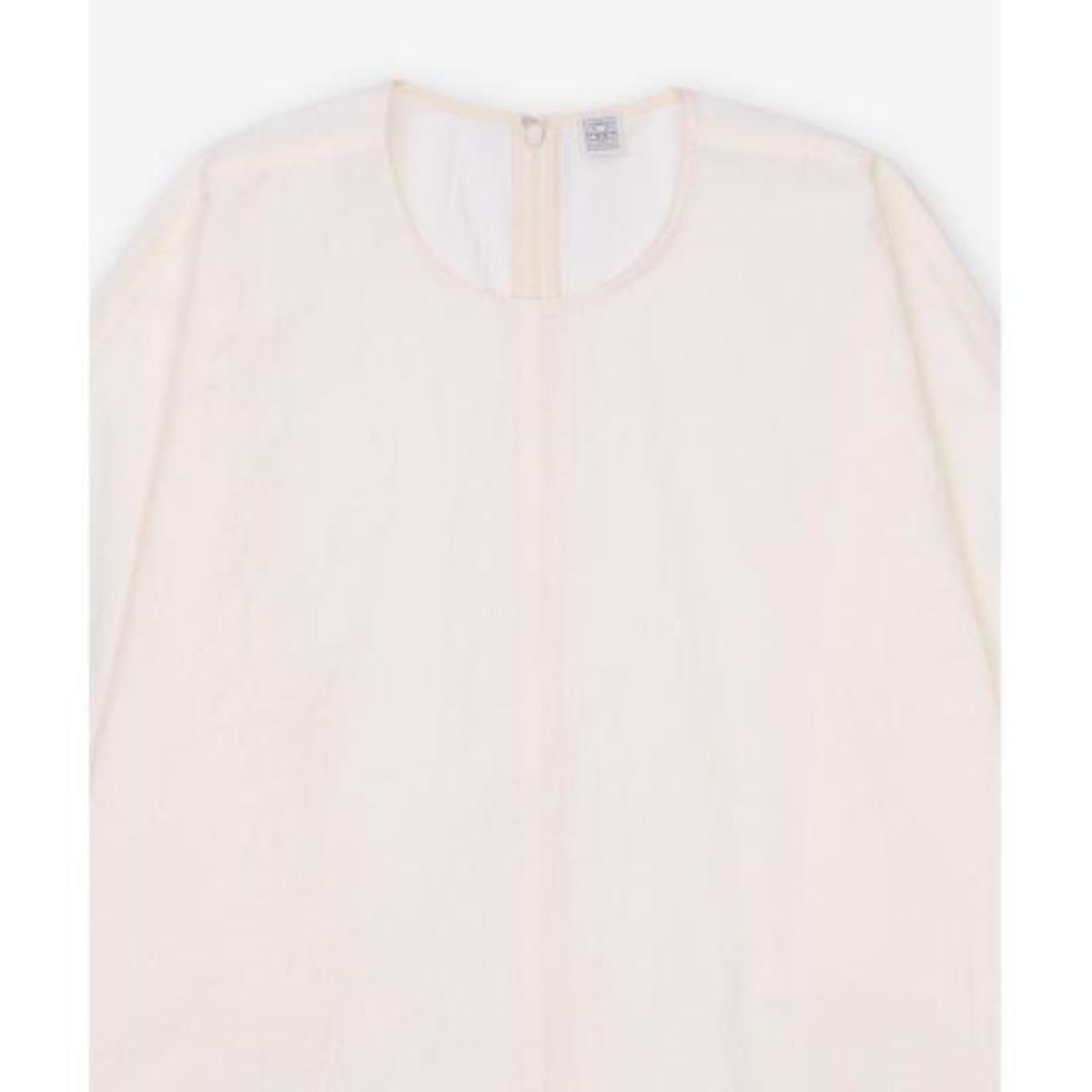 Totême Tunic Top - Ivory - Image 3 of 6