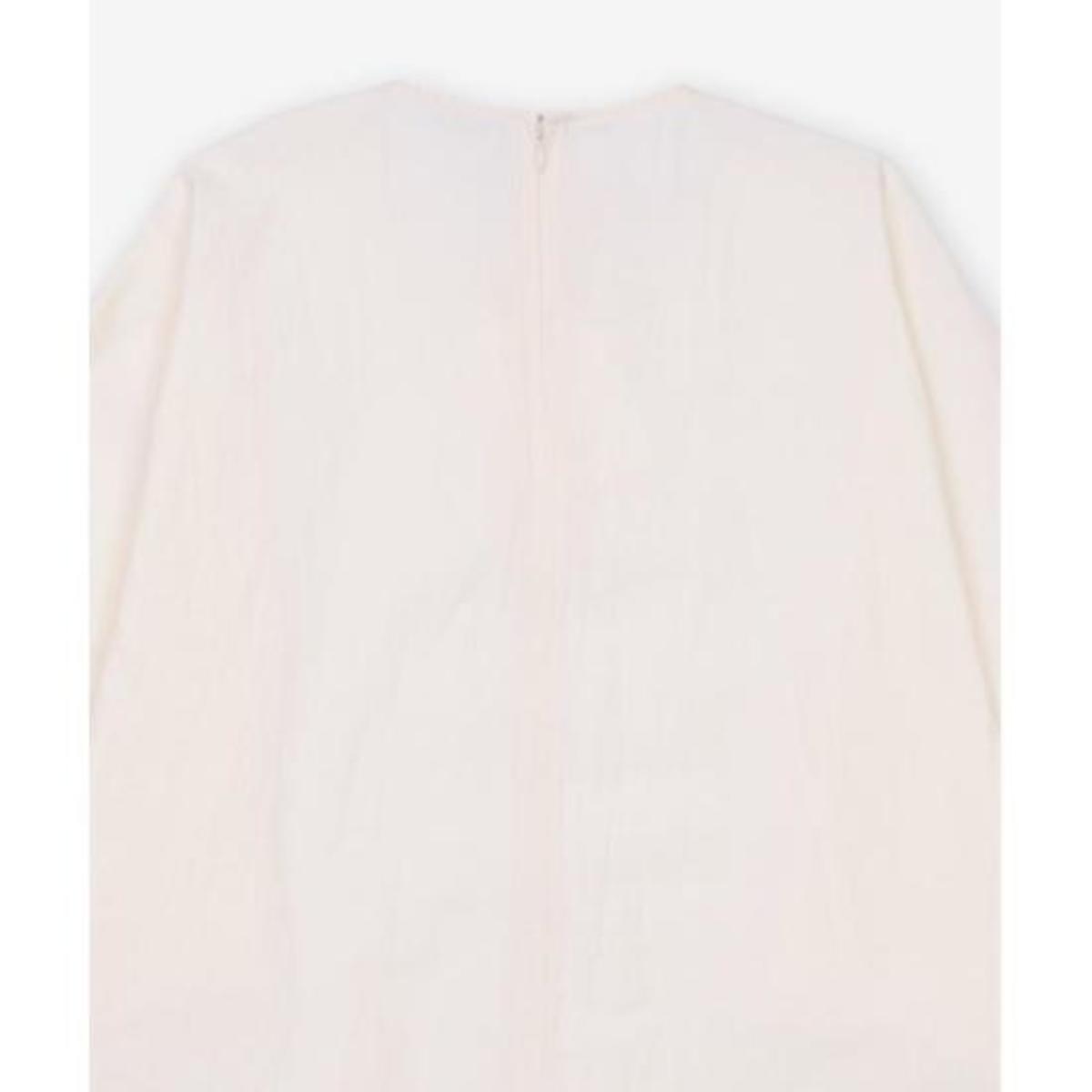 Totême Tunic Top - Ivory - Image 4 of 6