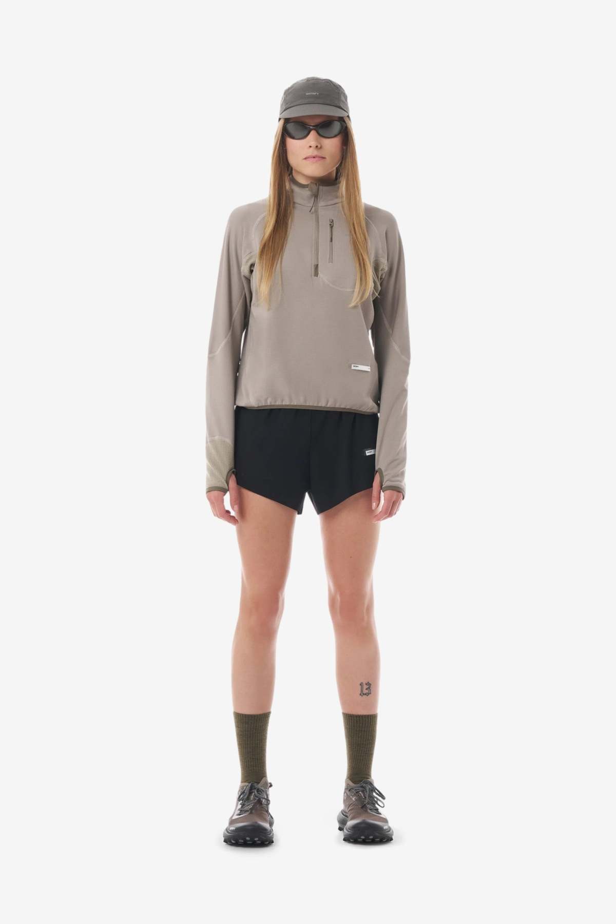 SATISFY RUNNING FuzzFleece Half-Zip - Image 2 of 6