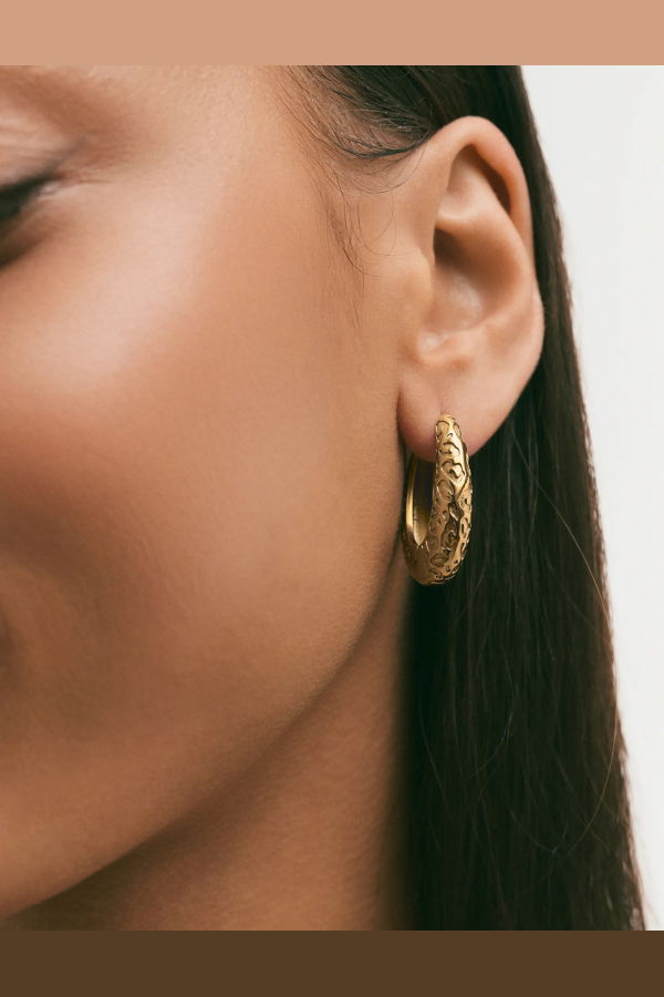 Hey Harper Leopard Print Bella Earrings