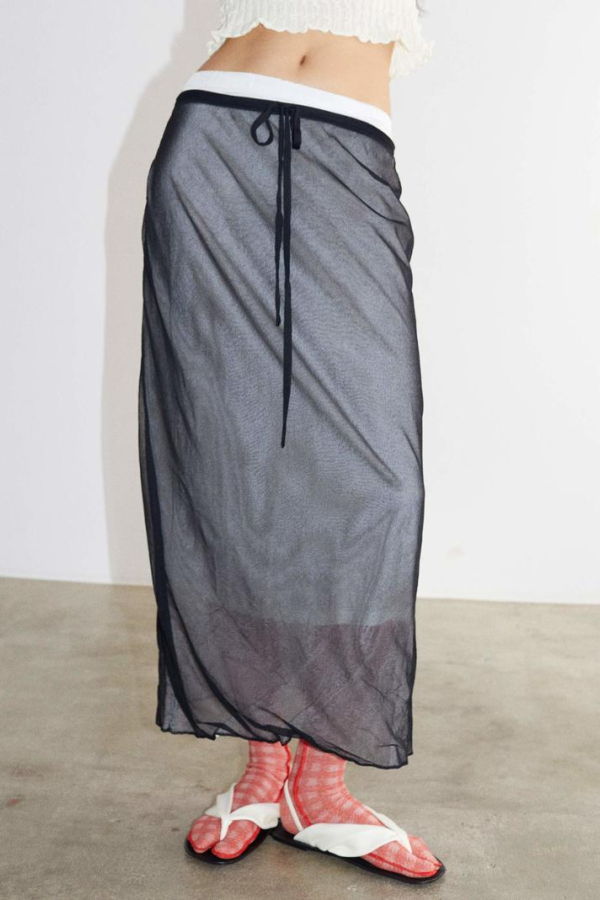 Rus Hankachi Skirt - Black