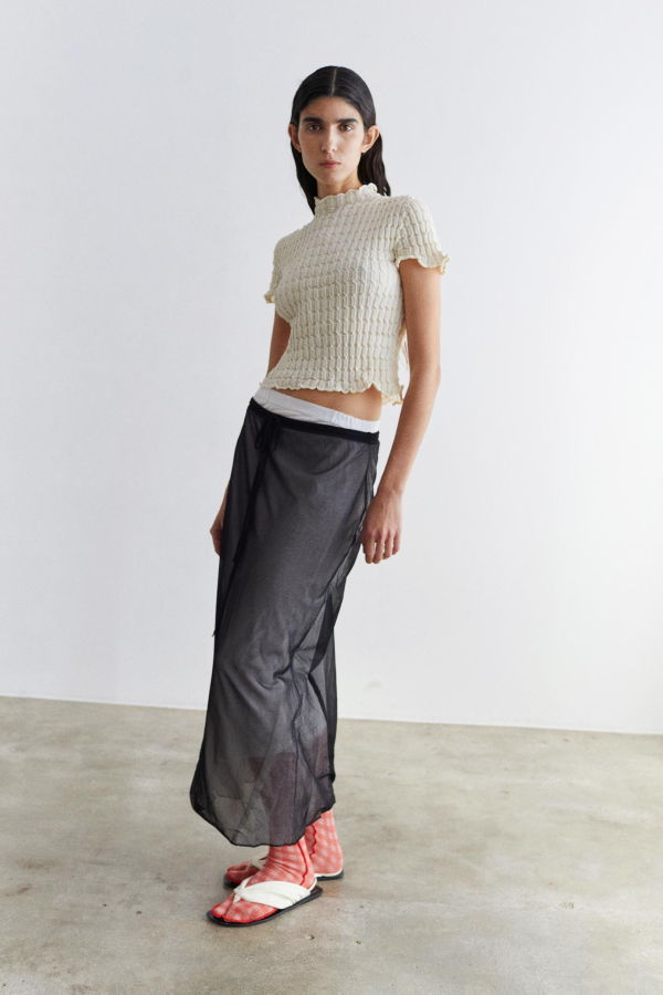 Rus Hankachi Skirt - Black