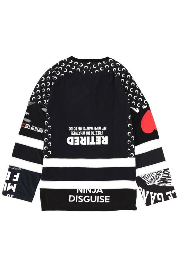 MARINE SERRE Tunic Top - Black