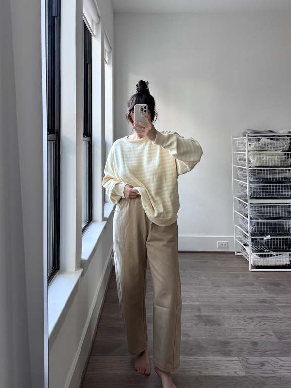 Le Bon Shoppe Arc Pants - Taupe