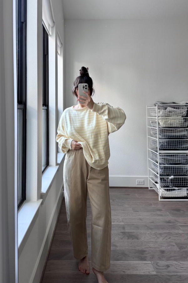 Le Bon Shoppe Arc Pants - Taupe