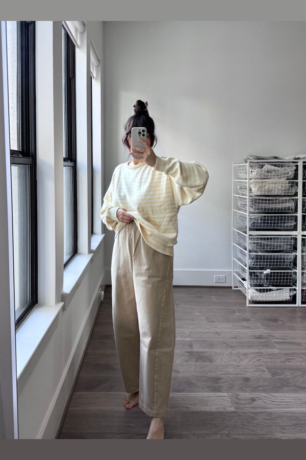 Le Bon Shoppe Arc Pants - Taupe