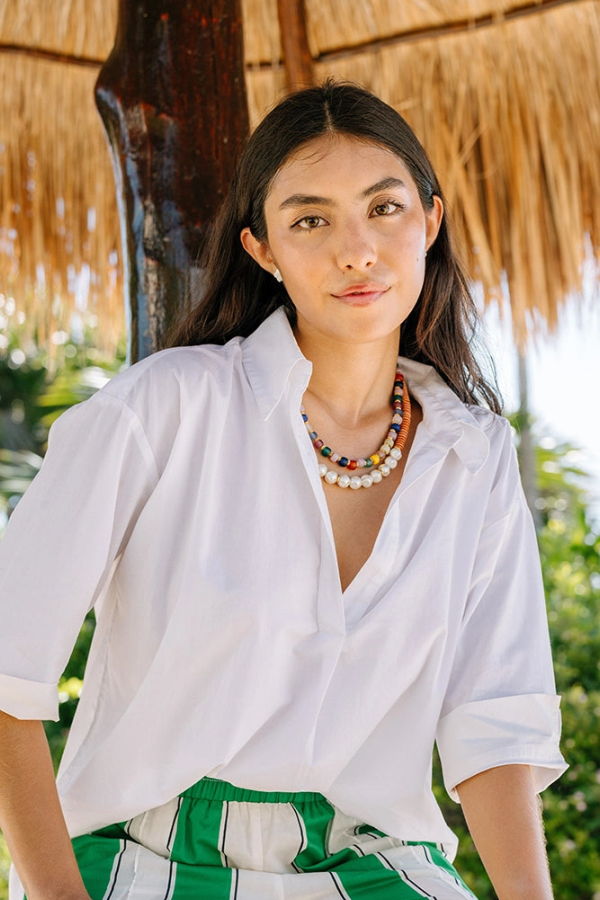 Noonday Collection Glass Confetti Necklace