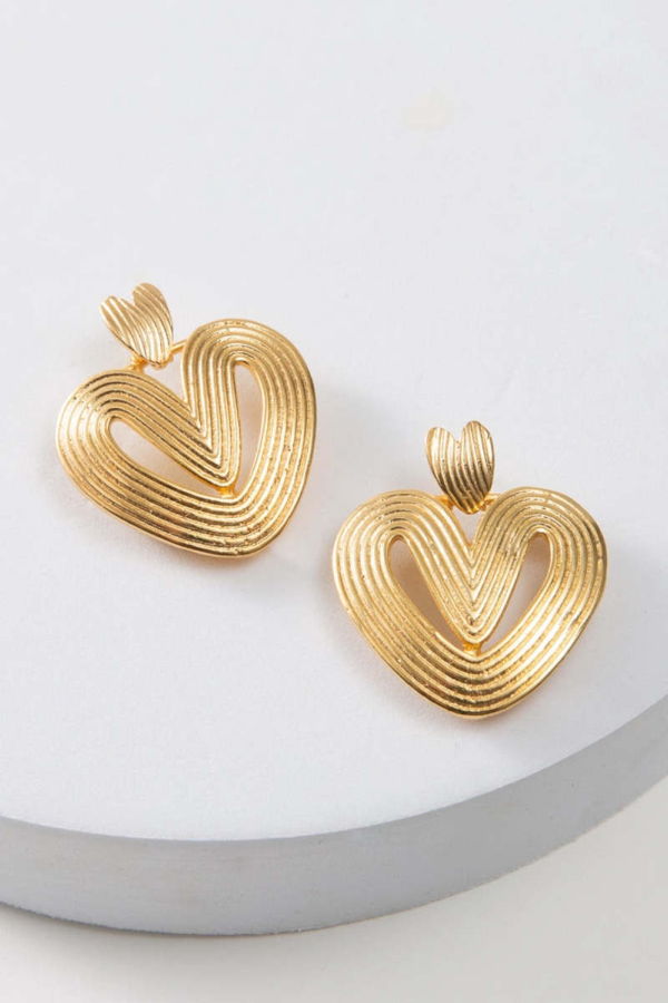 Noonday Collection Golden Palmier Earrings