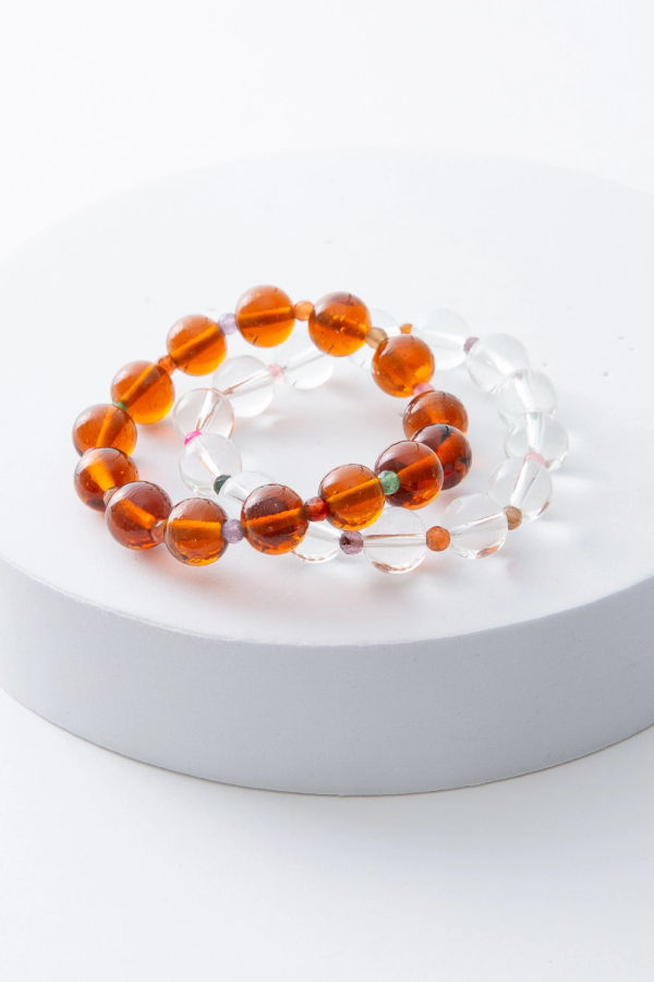 Noonday Collection Lucid Glass Bracelet Set