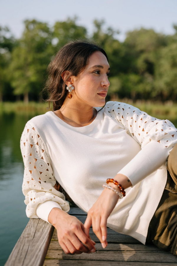 Noonday Collection Lucid Glass Bracelet Set