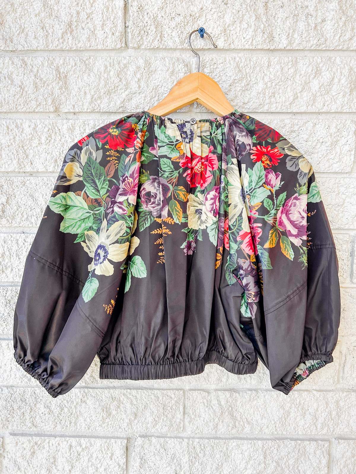 Sea NY Viktoria Print Bubble Cropped Top - Image 2 of 4