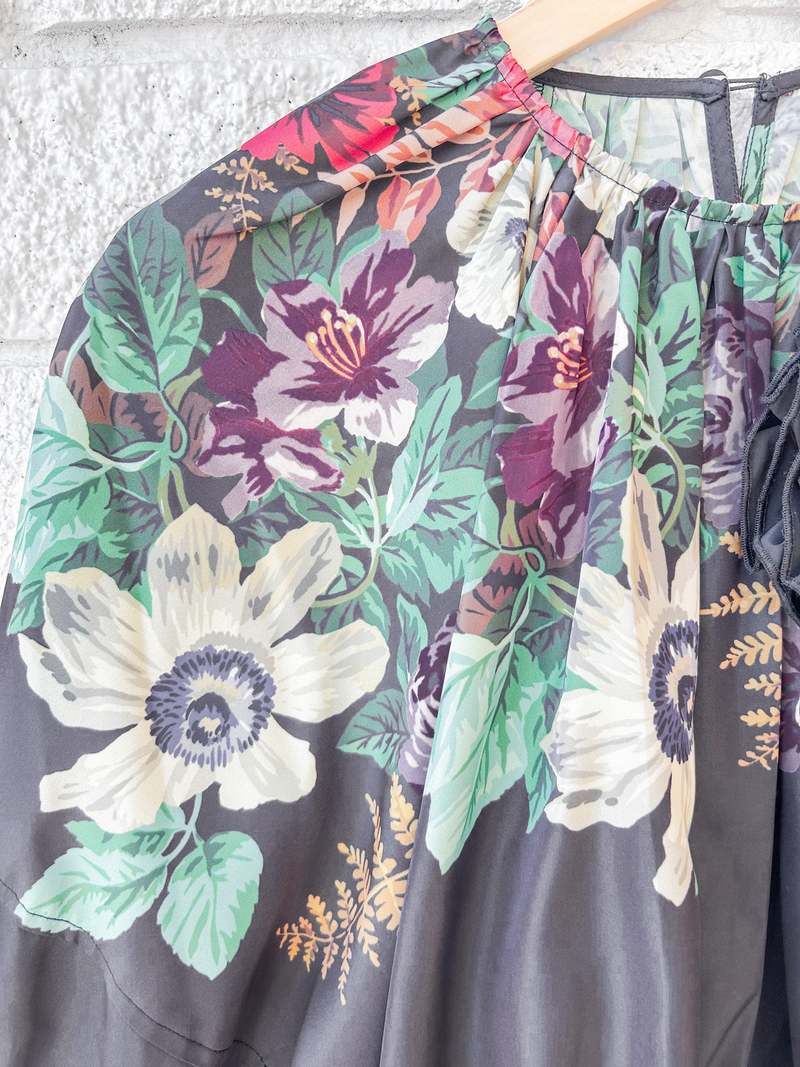 Sea NY Viktoria Print Bubble Cropped Top