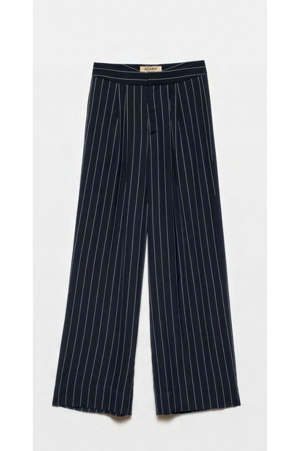 Acaria Studio Harem Pants - Black Stripe