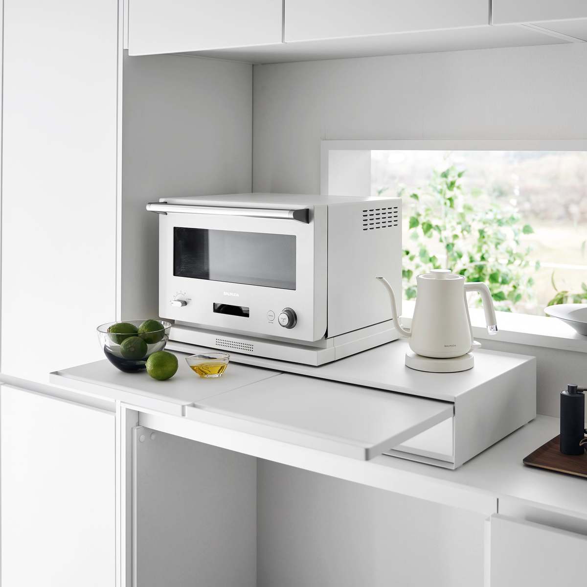 Yamazaki Home Countertop Drawer with Pull-Out Shelf - Wide - Image 7 of 18