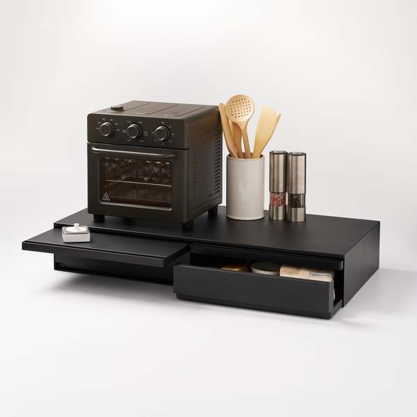 Yamazaki Home Countertop Drawer with Pull-Out Shelf - Wide