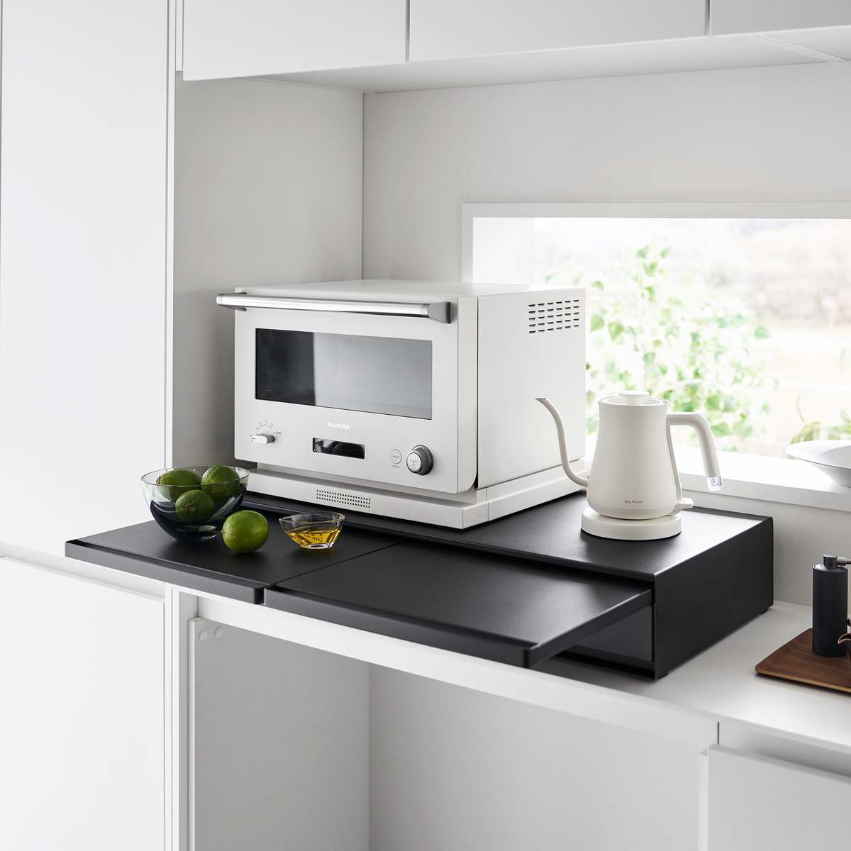 Yamazaki Home Countertop Drawer with Pull-Out Shelf - Wide - Image 16 of 18