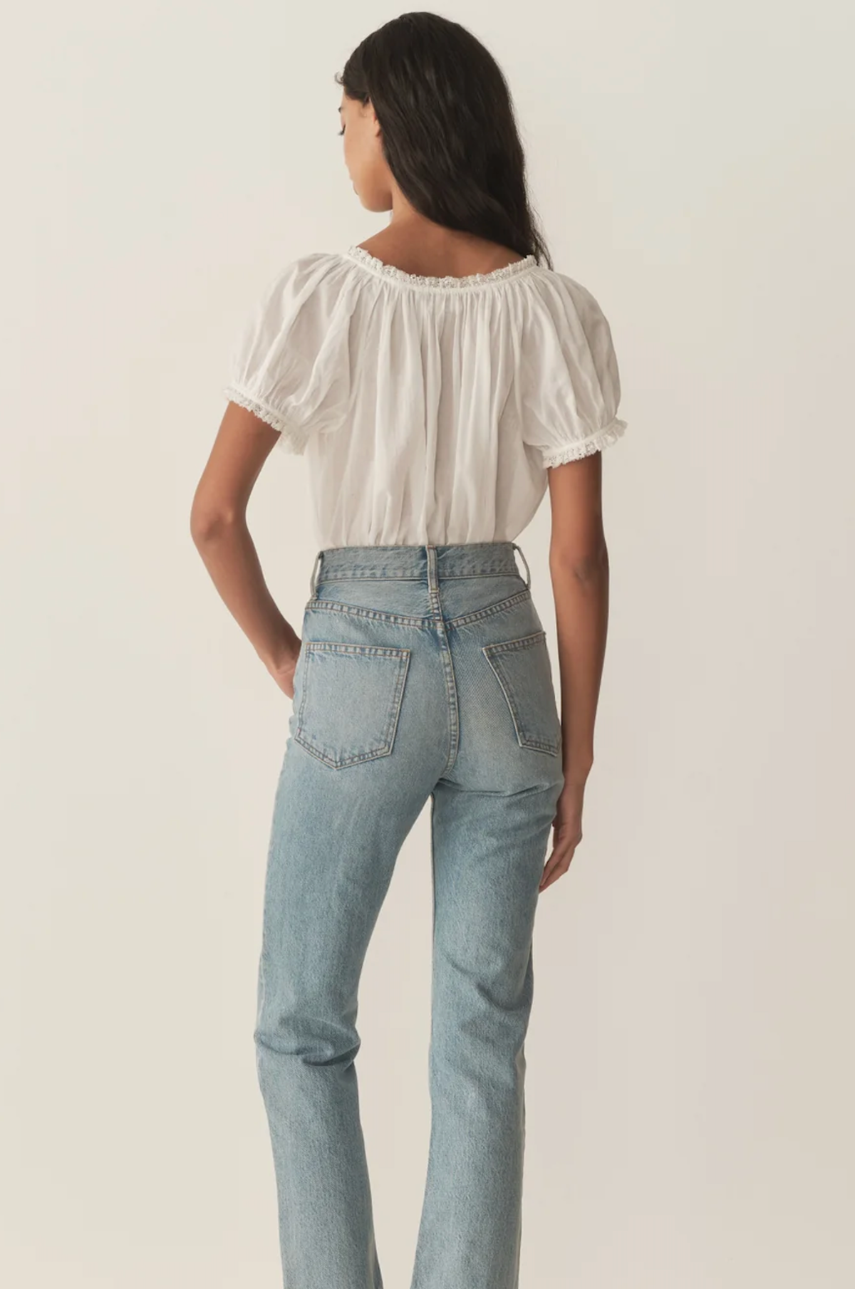 DÔEN Frederica Top - Salt - Image 3 of 3