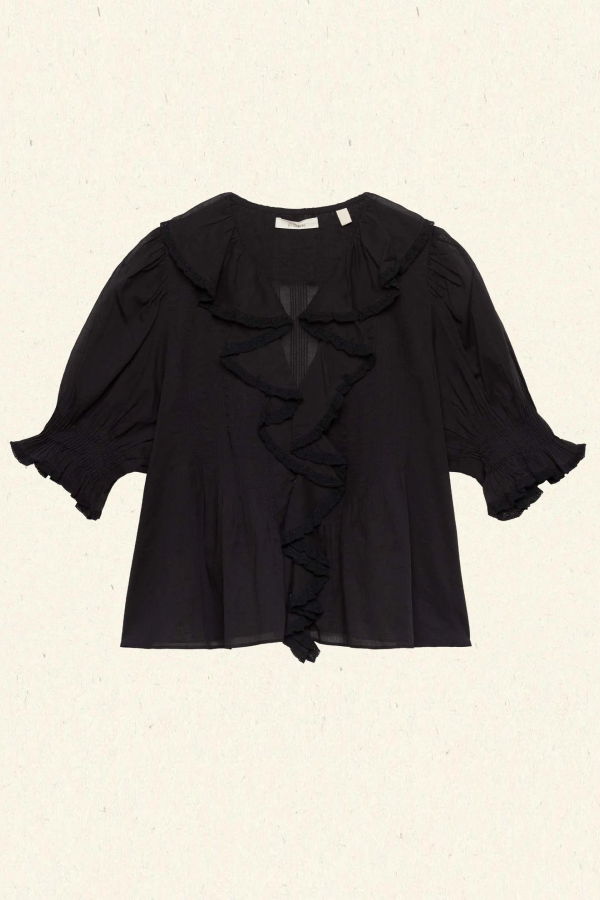DÔEN Henri Top - Black Eyelet