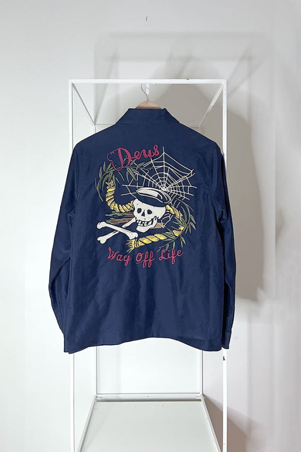 Deus Ex Machina Voodoo Souvenir Jacket - Navy