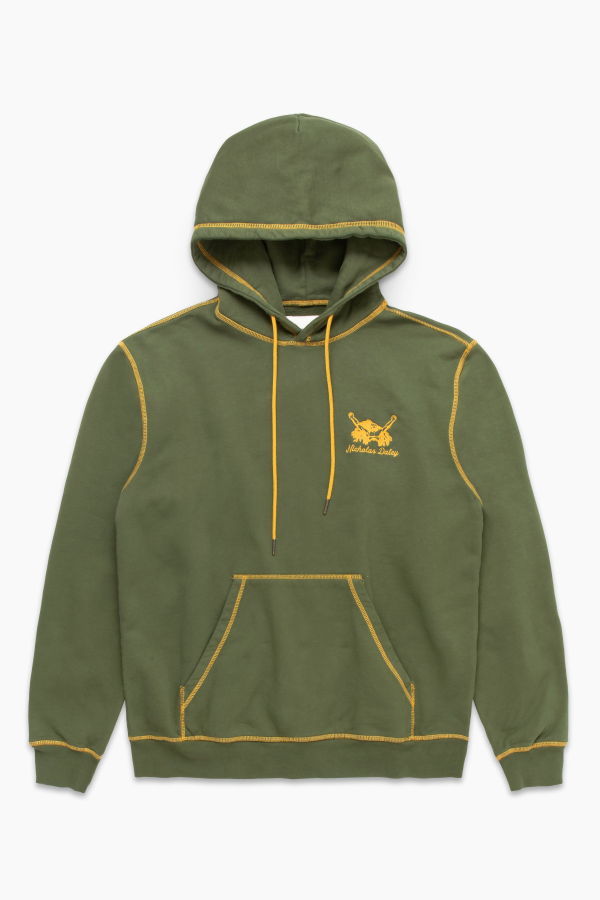 Nicholas Daley Roots Rock Reggae Klub Hoodie - Olive