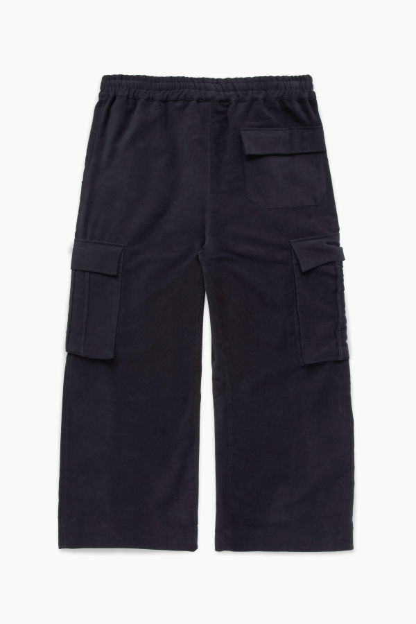 Nicholas Daley Wide Leg Cargo Pant - Navy