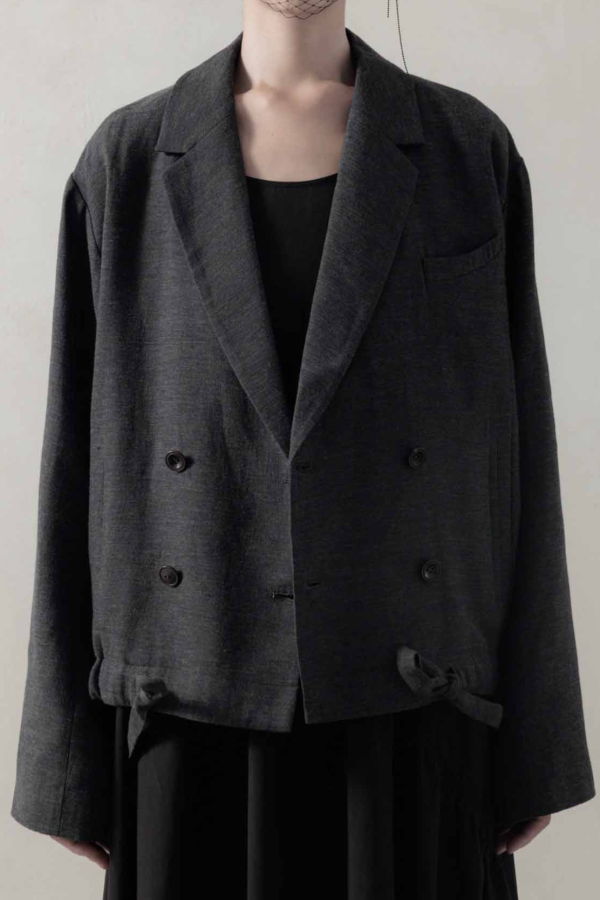 Professor.E Double Breasted Short Jacket