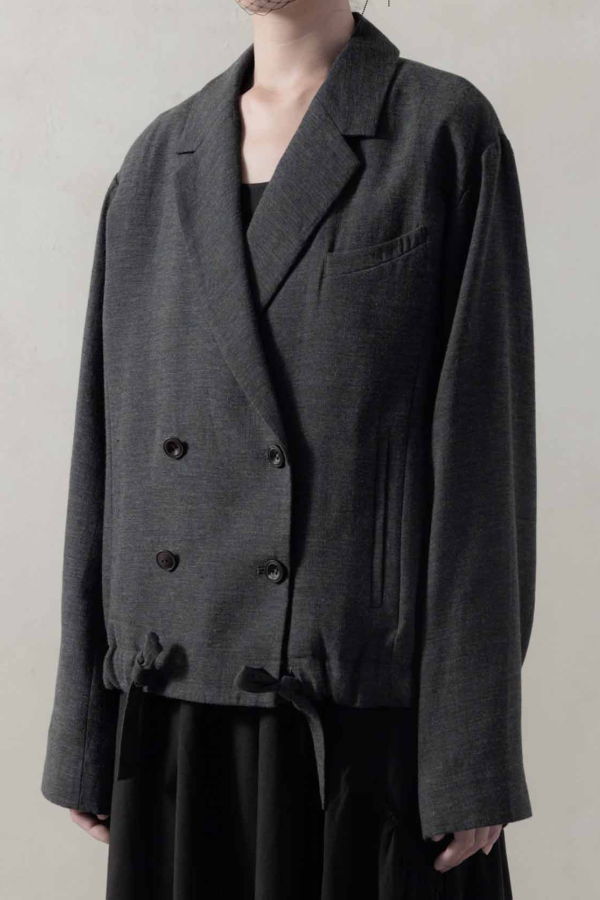 Professor.E Double Breasted Short Jacket