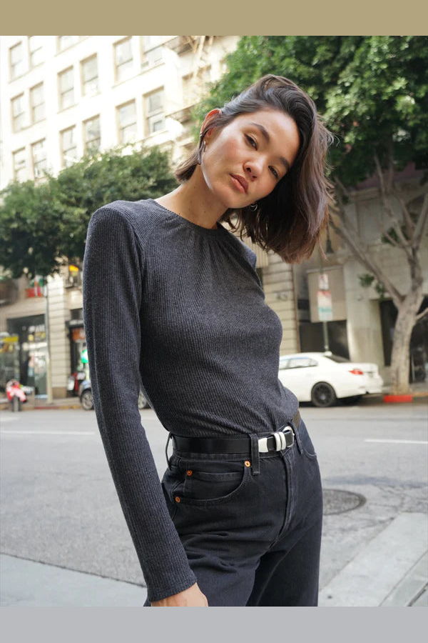 Nation Ltd Alejandra Long Sleeve Tee