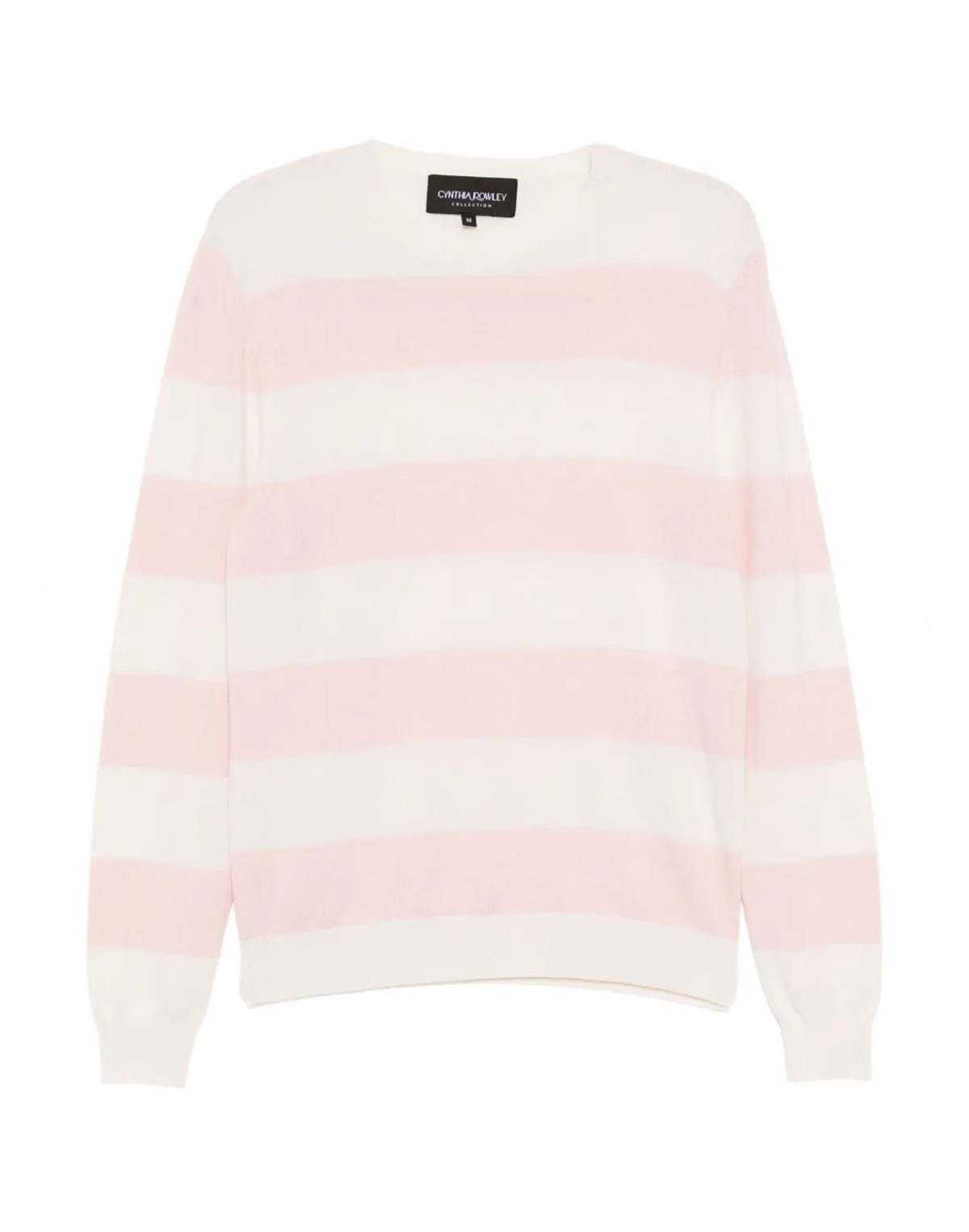 Cynthia Rowley Lucky Stripes Cashmere Sweater - Image 5 of 5