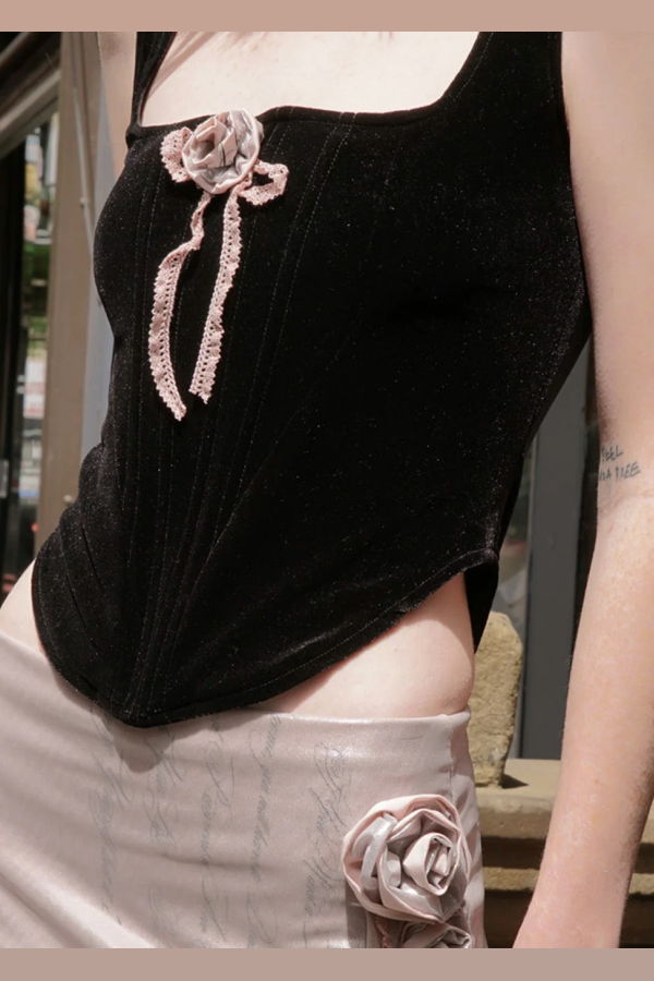 SIISTA Velvet Corset