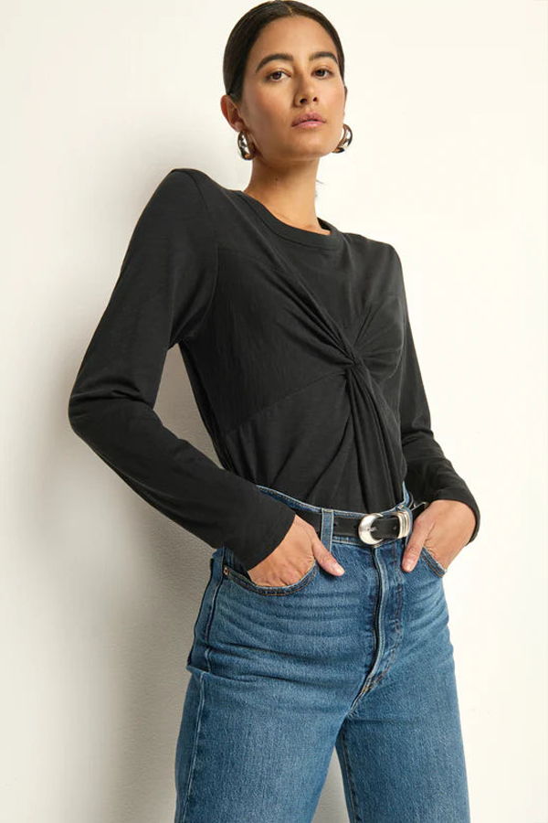 Nation Ltd Marion Twist Front Tee