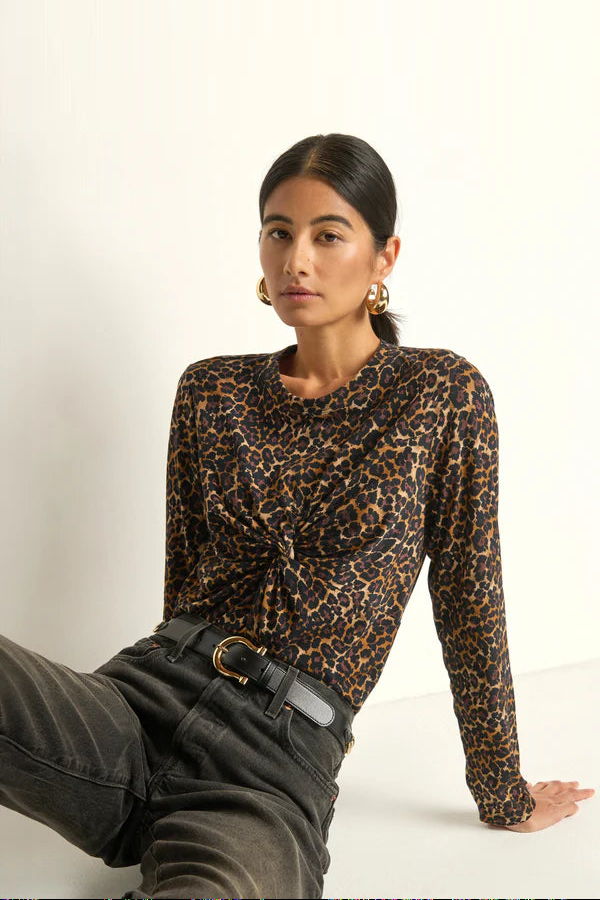 Nation Ltd Marion Twist Front Tee