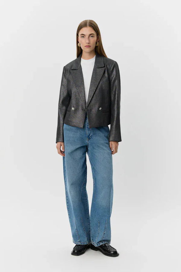 Sofie Schnoor Imogensw Blazer - Black Glitter