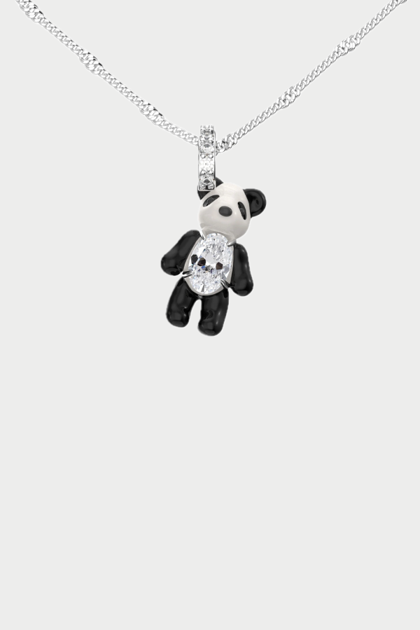 YVMIN Mini Panda Enamel Necklace