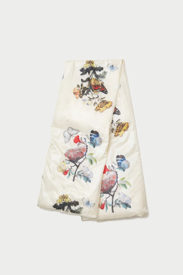 Undercover Padded All-Over Pattern Stole