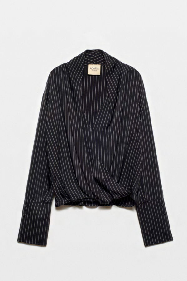 Acaria Studio Historical Top - Black Stripe