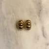Christian Dior Vintage Rope Detail Earrings - Gold Tone - Thumbnail 2