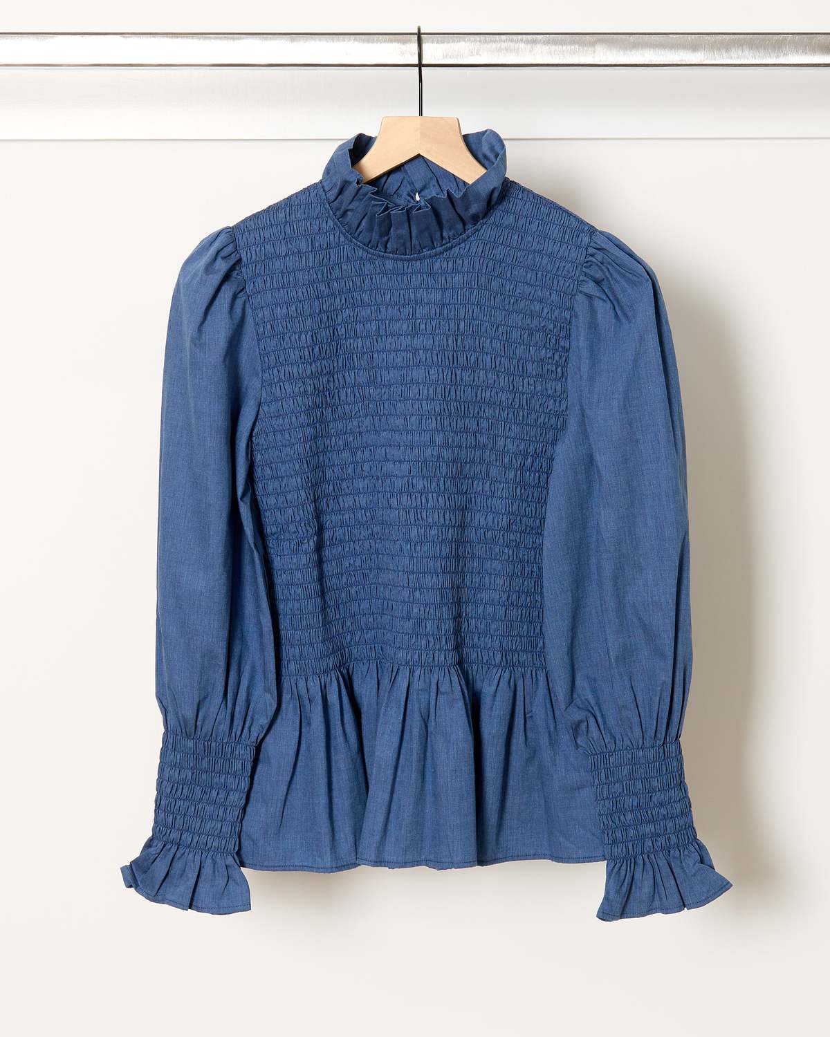 Maria de la Orden Aleria Shirt - Indigo Blue - Image 1 of 5