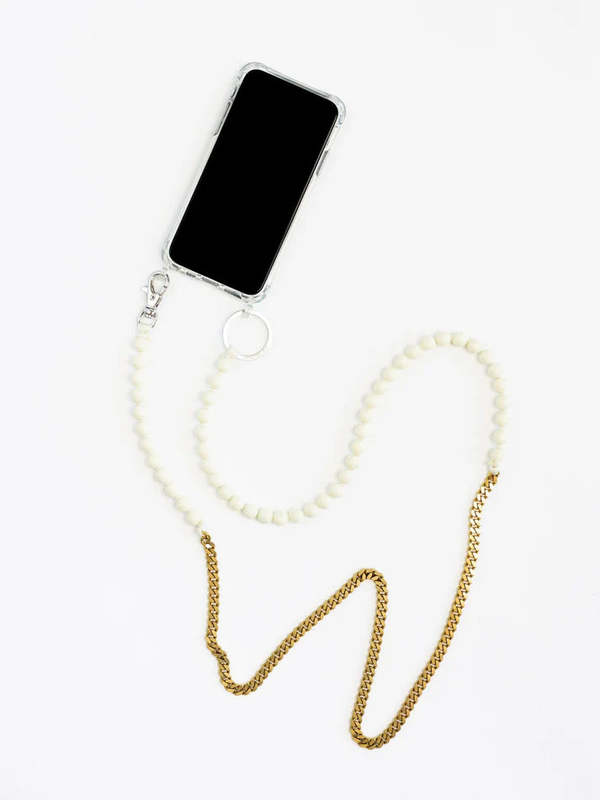 Ina Seifart Perlenpanzer Handykette Phone Necklace Ina Seifart Perlenpanzer Handykette Phone Necklace