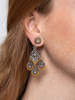 Miguel Ases Drop Post Earrings - 14K - Thumbnail 1