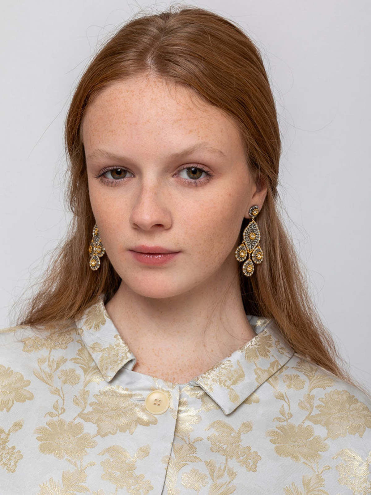 Miguel Ases Drop Post Earrings - Image 1 of 2