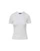 Veronica Beard Benedict Tee - White - Thumbnail 1