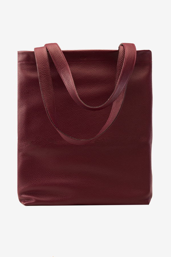 Tusk Ascot Zoya Simple Tote - Oxblood